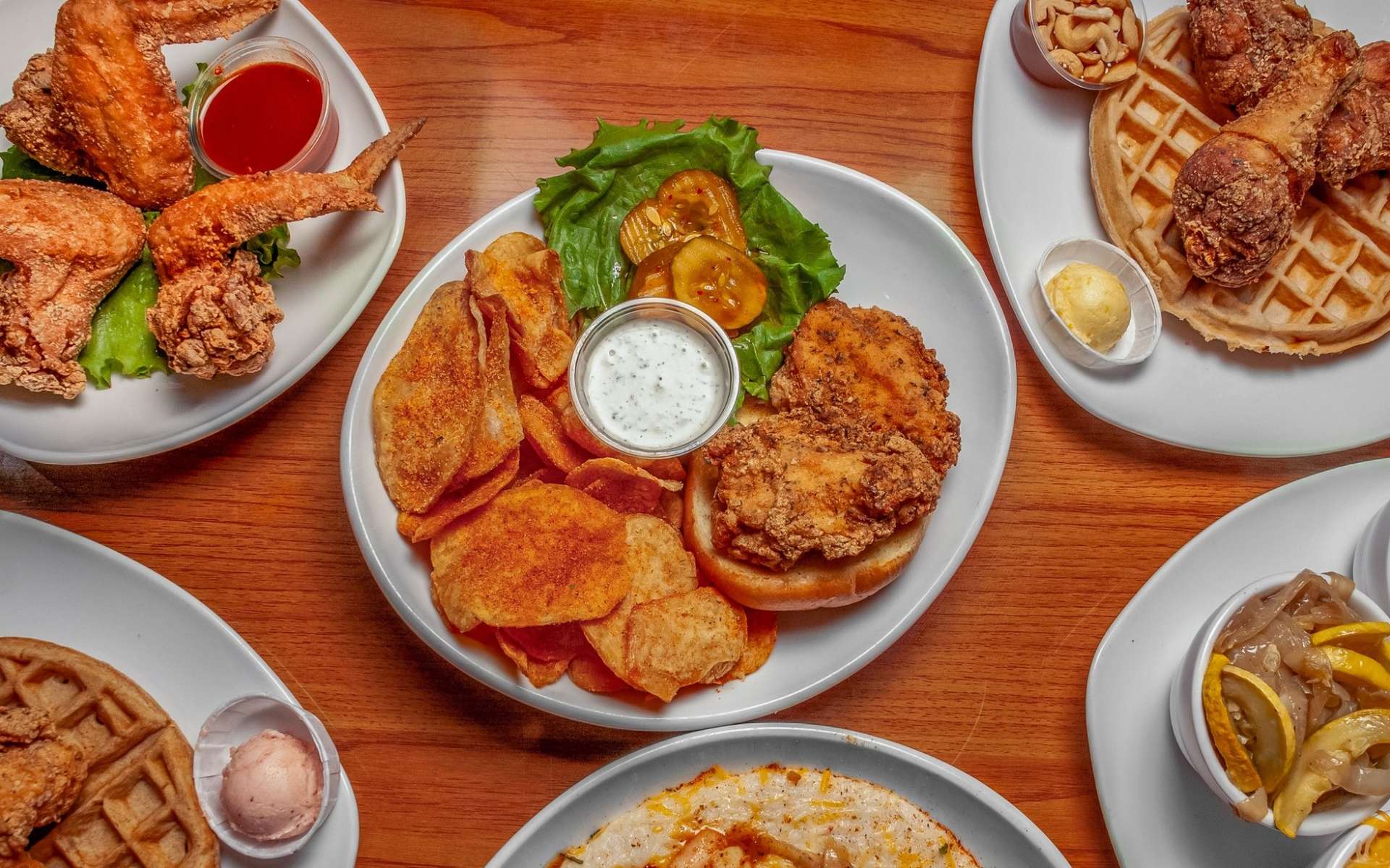 Dame's Chicken and Waffles cover