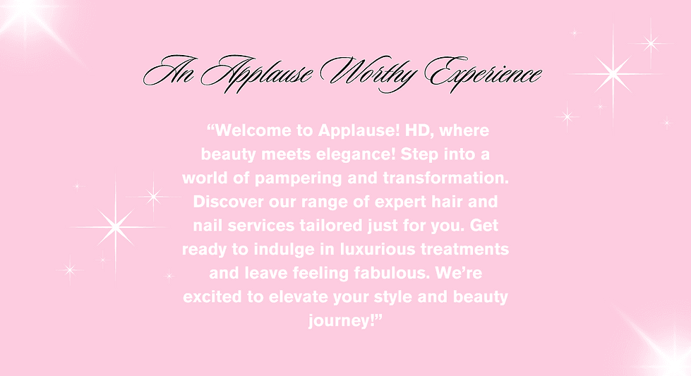 Applause! Hair Designs cover