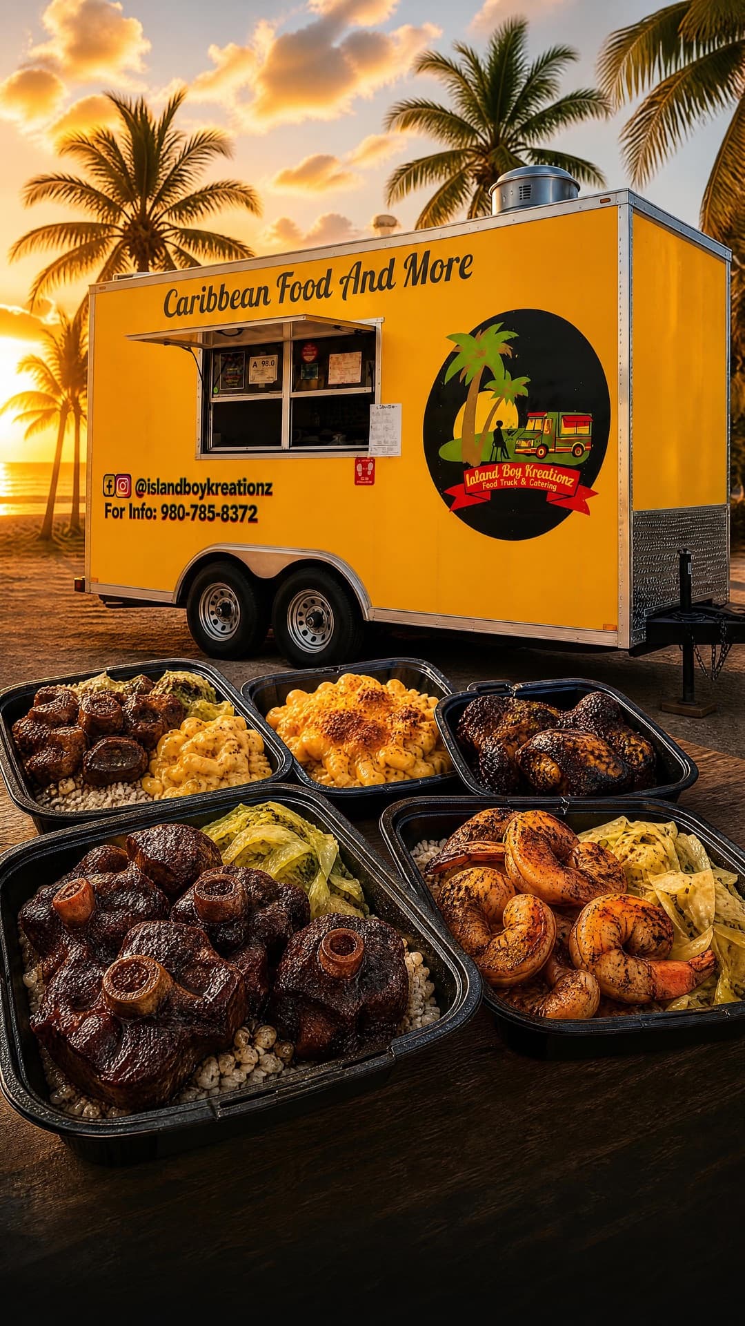 Island Boy Kreationz Food Truck & Catering cover